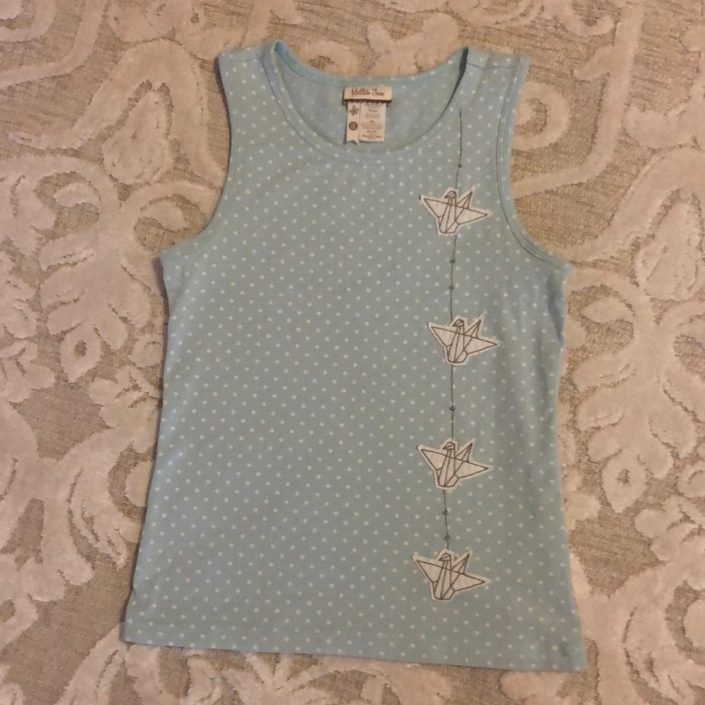 Size 8 girls Matilda Jane sleeveless top.